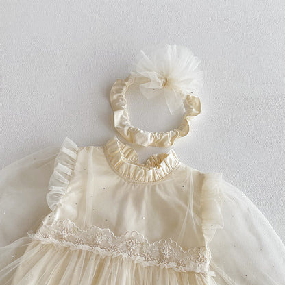 🅽🅴🆆 セレモニーチュールベビードレス