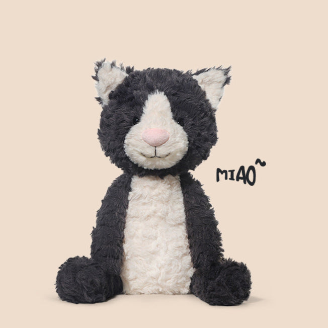🅽🅴🆆 monokuro cat stuffed toy
