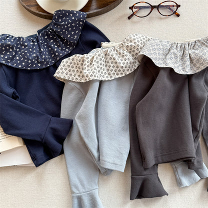 小花衿チューリップトップス(3color)