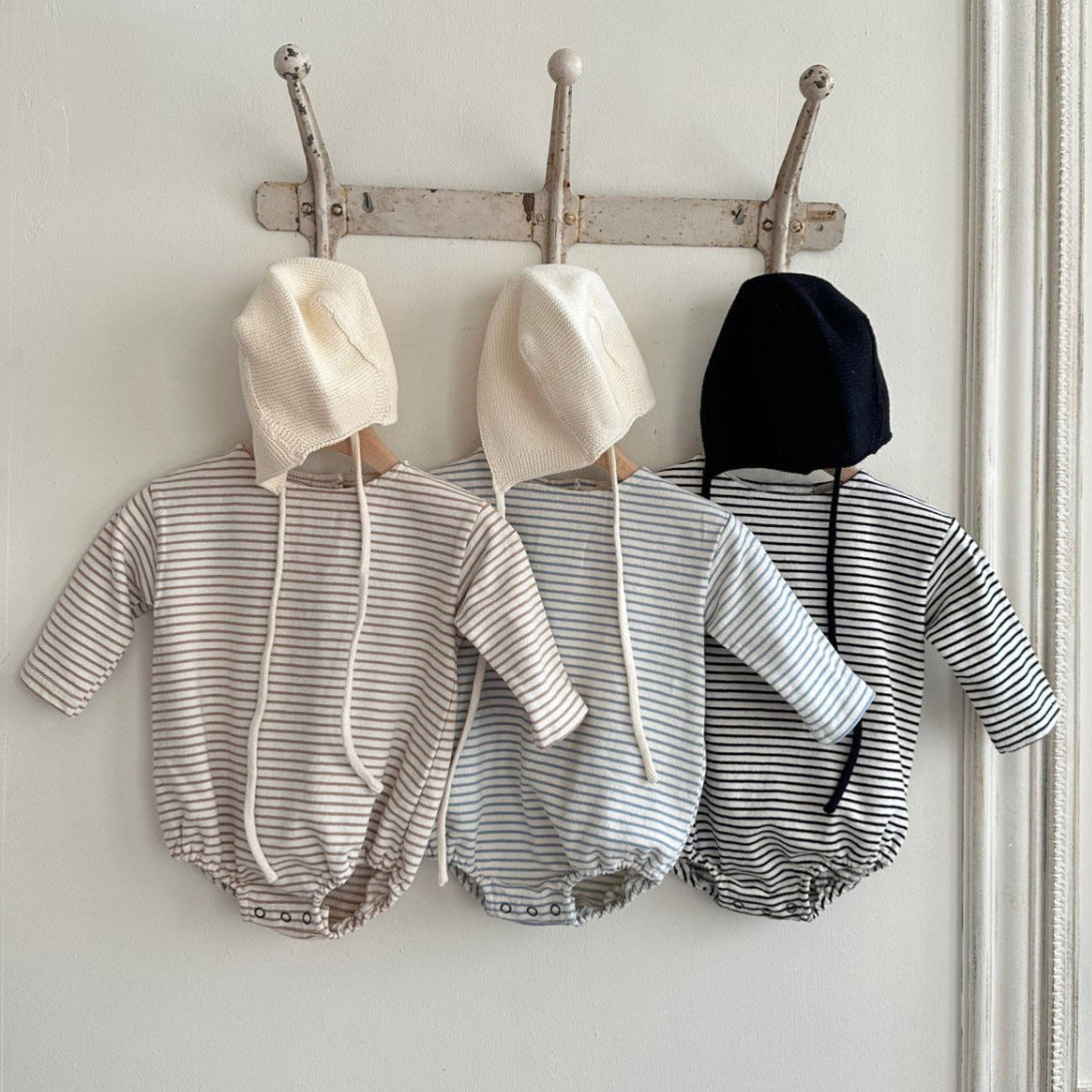 フレンチボーダーロンパース(2color)