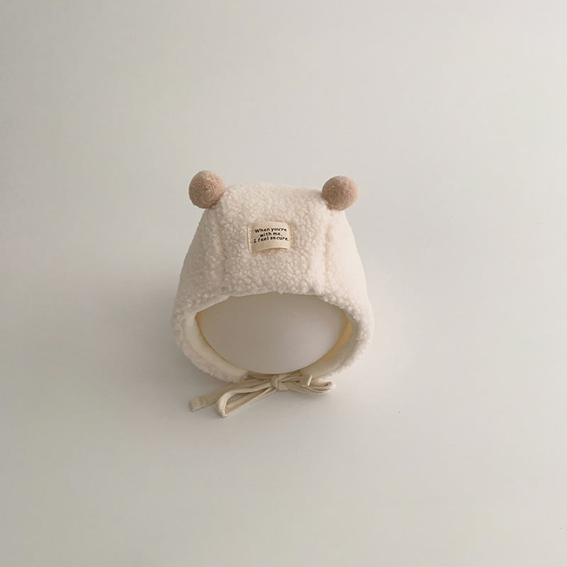 🅽🅴🆆 ベビーぽんぽんお耳ボンネット(2color) – lepshim.shop