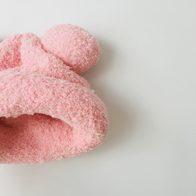 🅽🅴🆆 なりきりクマさん帽子(5color)