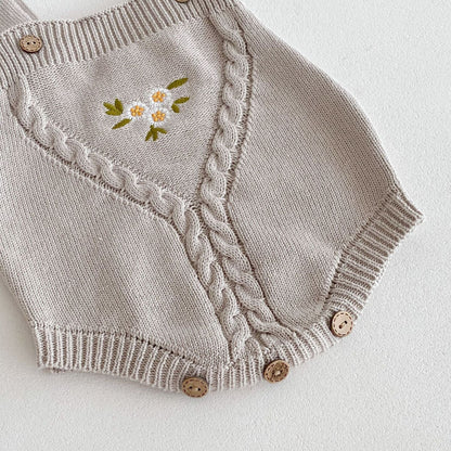 縄編みカントリーニットセットアップ