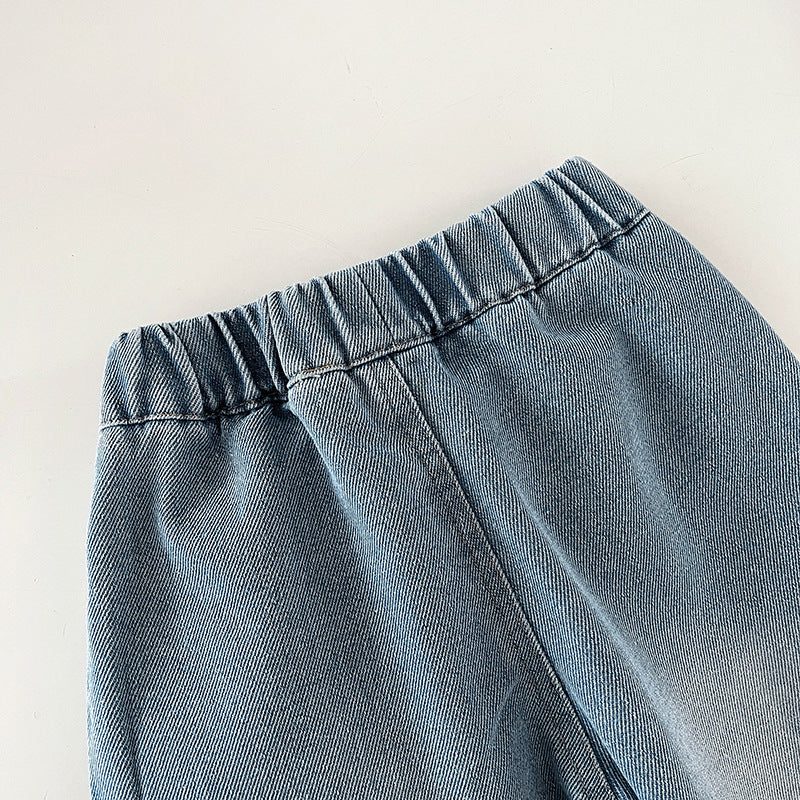 ワイドデニムパンツ(2color)