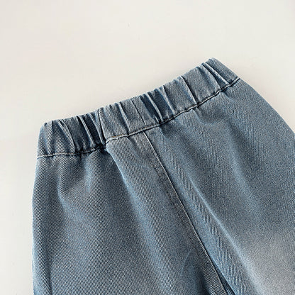 ワイドデニムパンツ(2color)