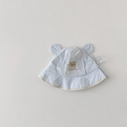 ベビークマ耳チューリップハット(3color)