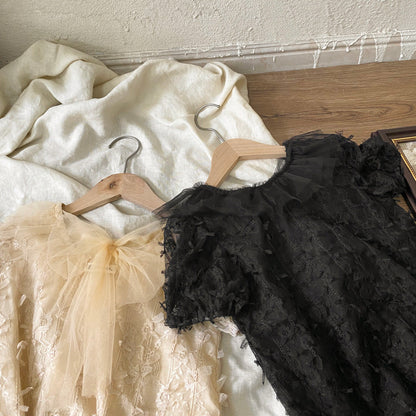 シャワーレースセレモニーロンパース(2color)