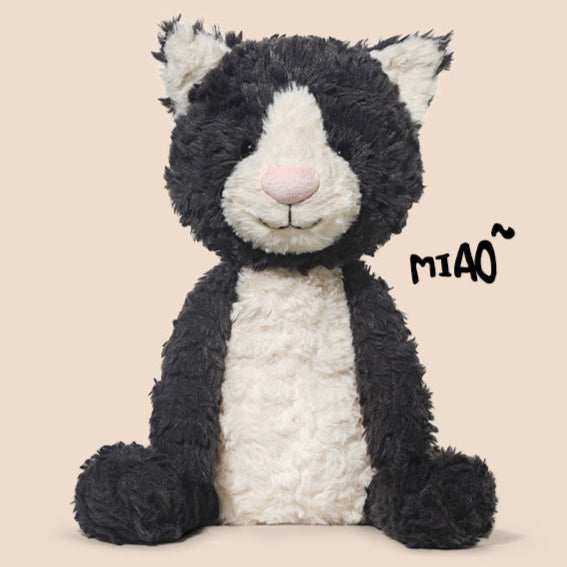🅽🅴🆆 monokuro cat stuffed toy