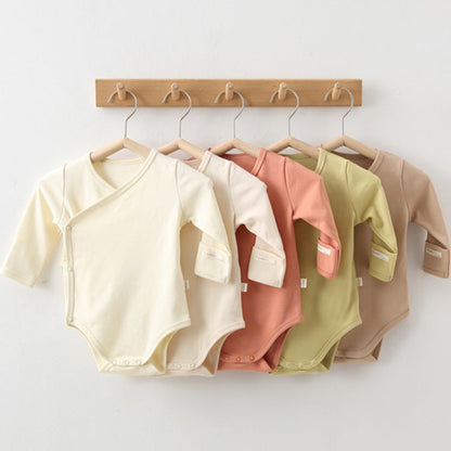 ベビーコットンロンパース(6color)