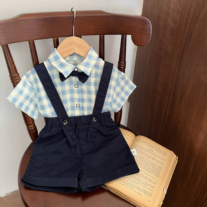 ネイビーフォーマルサマーセットアップ(2color)