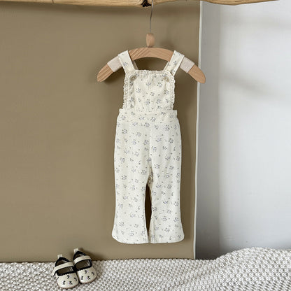 フローラルナチュラルオーバーオール