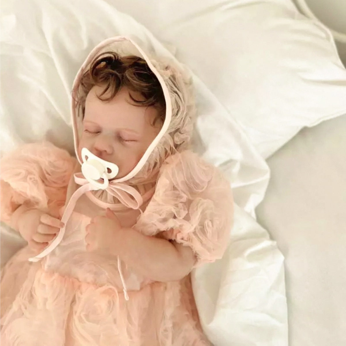 フラワーローズチュールワンピース(2color)