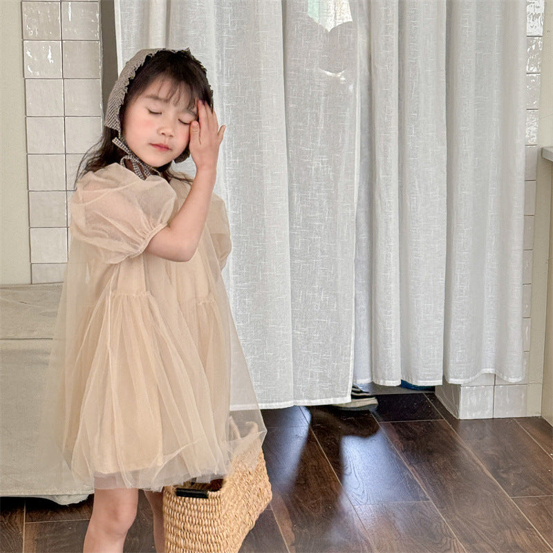 ガールズスイートチュールドレス(2color)