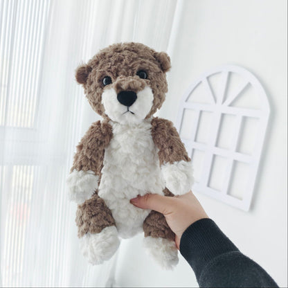 🅽🅴🆆 embossed otter stuffed toy