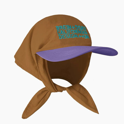 ロゴ刺繍スカーフキャップ(4color)