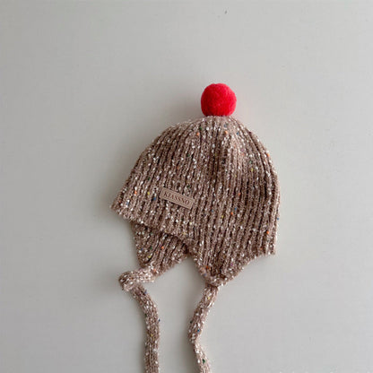 ウールボールニット帽(5color)