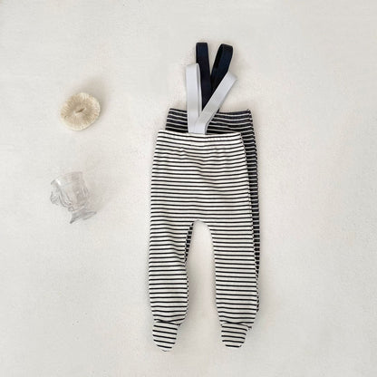 ボーダーサスペンダーレギンス(2color)