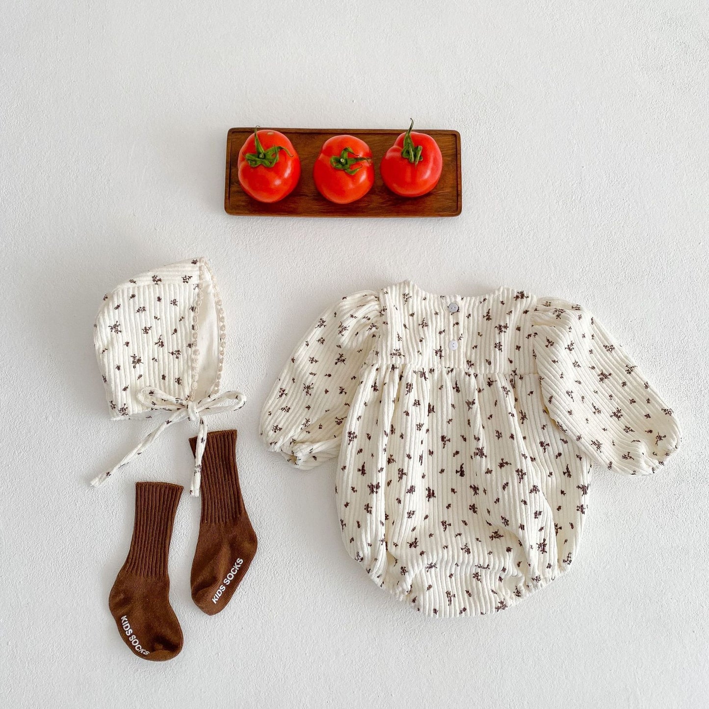 カントリーフォレストロンパースセット