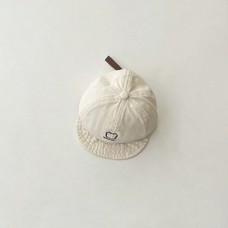 ベア刺繍カジュアルキャップ(4color)