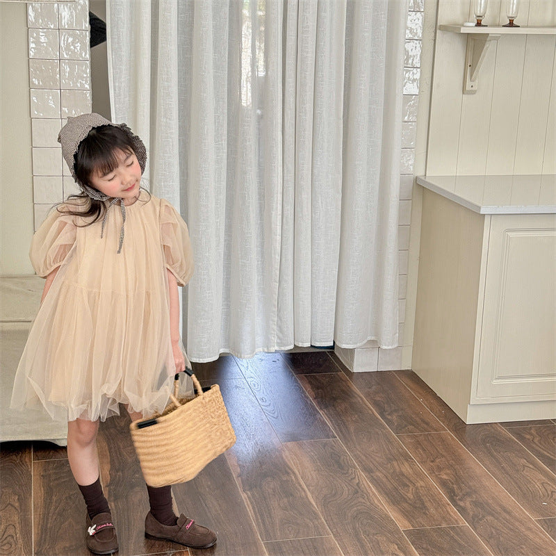 ガールズスイートチュールドレス(2color)