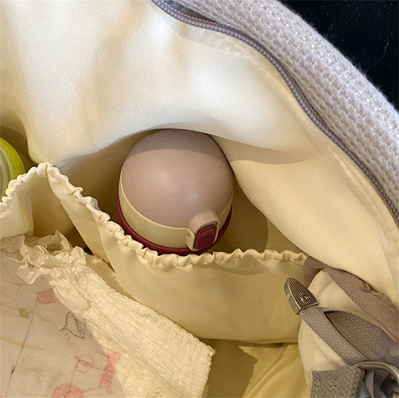 キルティング収納ショルダーバッグ