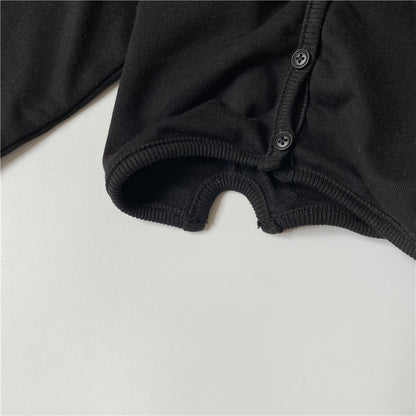🅽🅴🆆 [2color / 80-130] カジュアルパイピングカーディガン