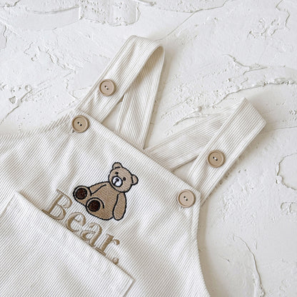 ベアーポケットオーバーオール