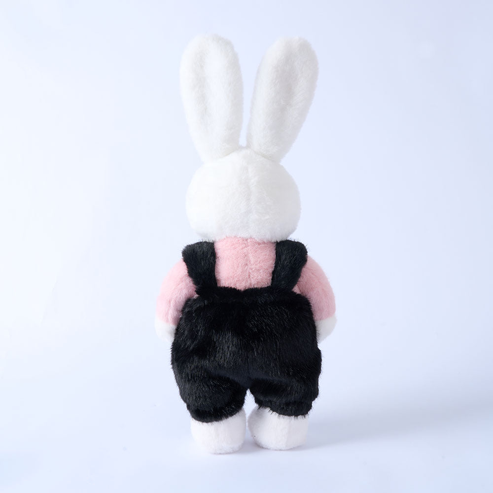 🅽🅴🆆 overalls rabbit stuffed toy