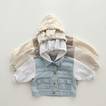 スウェットデニムジャケット(2color)