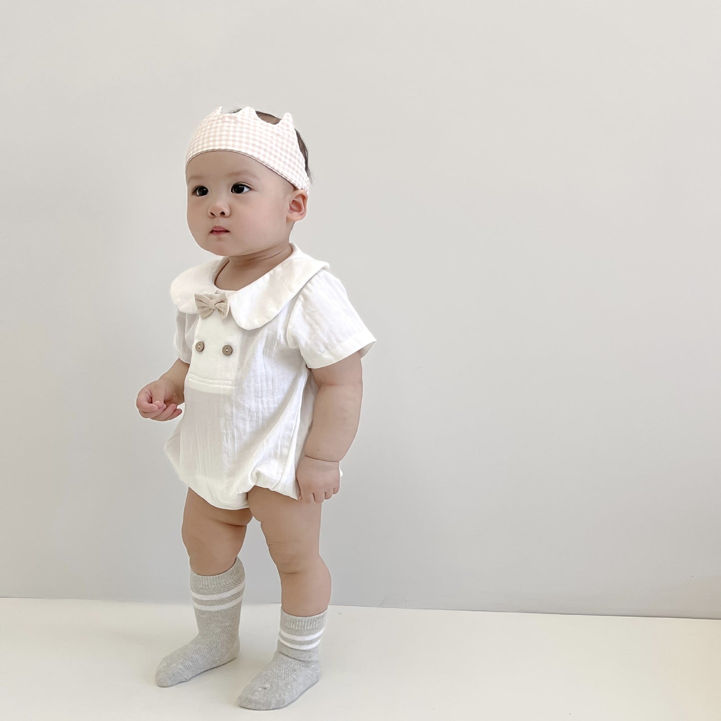 カジュアルセレモニーボーイロンパース