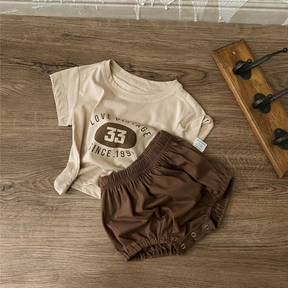 [4color / 66-110] ベビーボーイ&キッズカジュアルセットアップ
