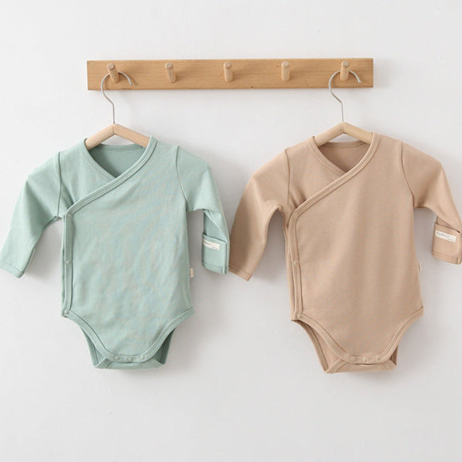 ベビーコットンロンパース(6color)