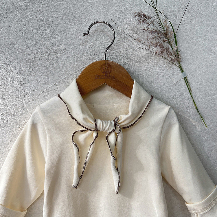 フレンチスカーフロンパース(2color)