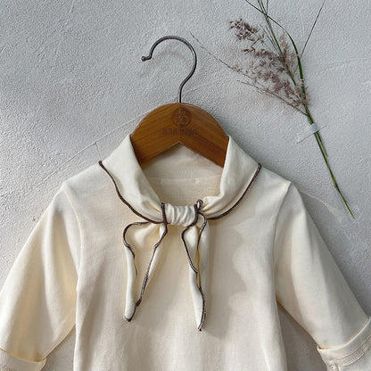 フレンチスカーフロンパース(2color)