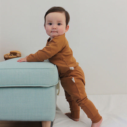 北欧ベビーロンパース&パンツ(4color)