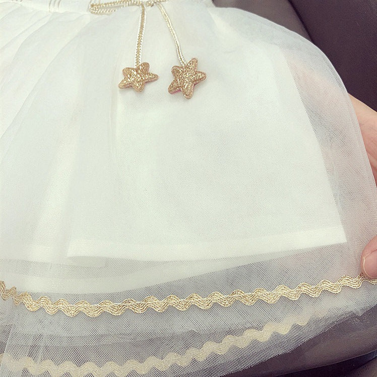 ［再販売］ノースリーブフリルレースドレス