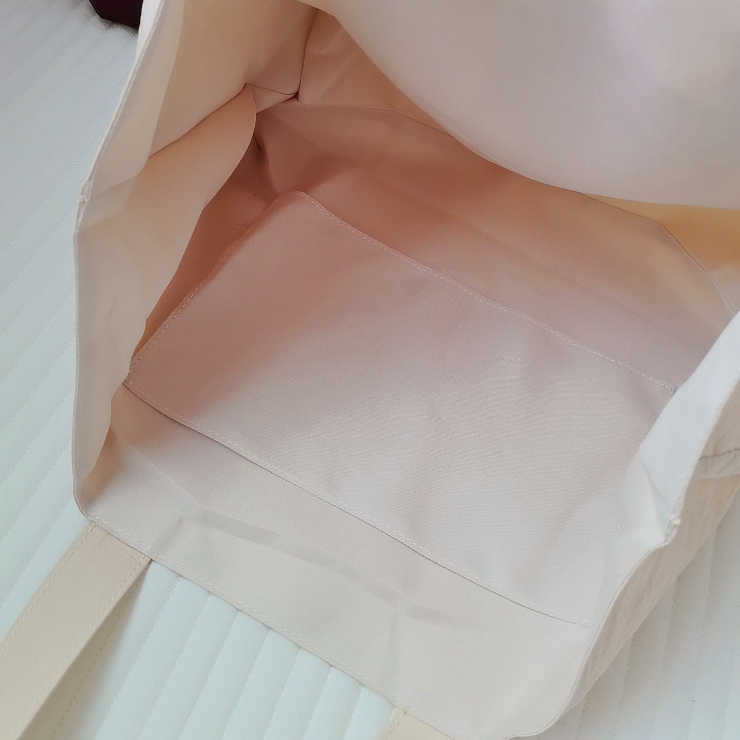 リボンハンドマザーズバッグ(2color)