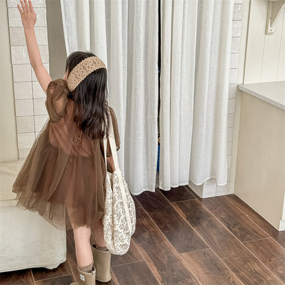 ガールズスイートチュールドレス(2color)