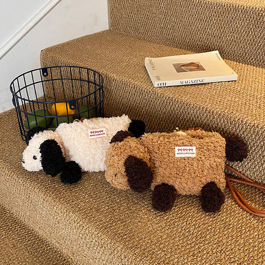 🅽🅴🆆 [2color] もこわんショルダーバッグ