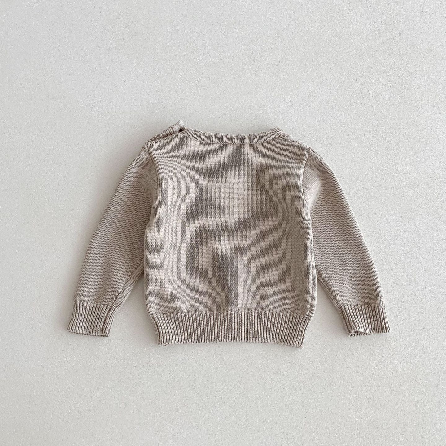 縄編みカントリーニットセットアップ