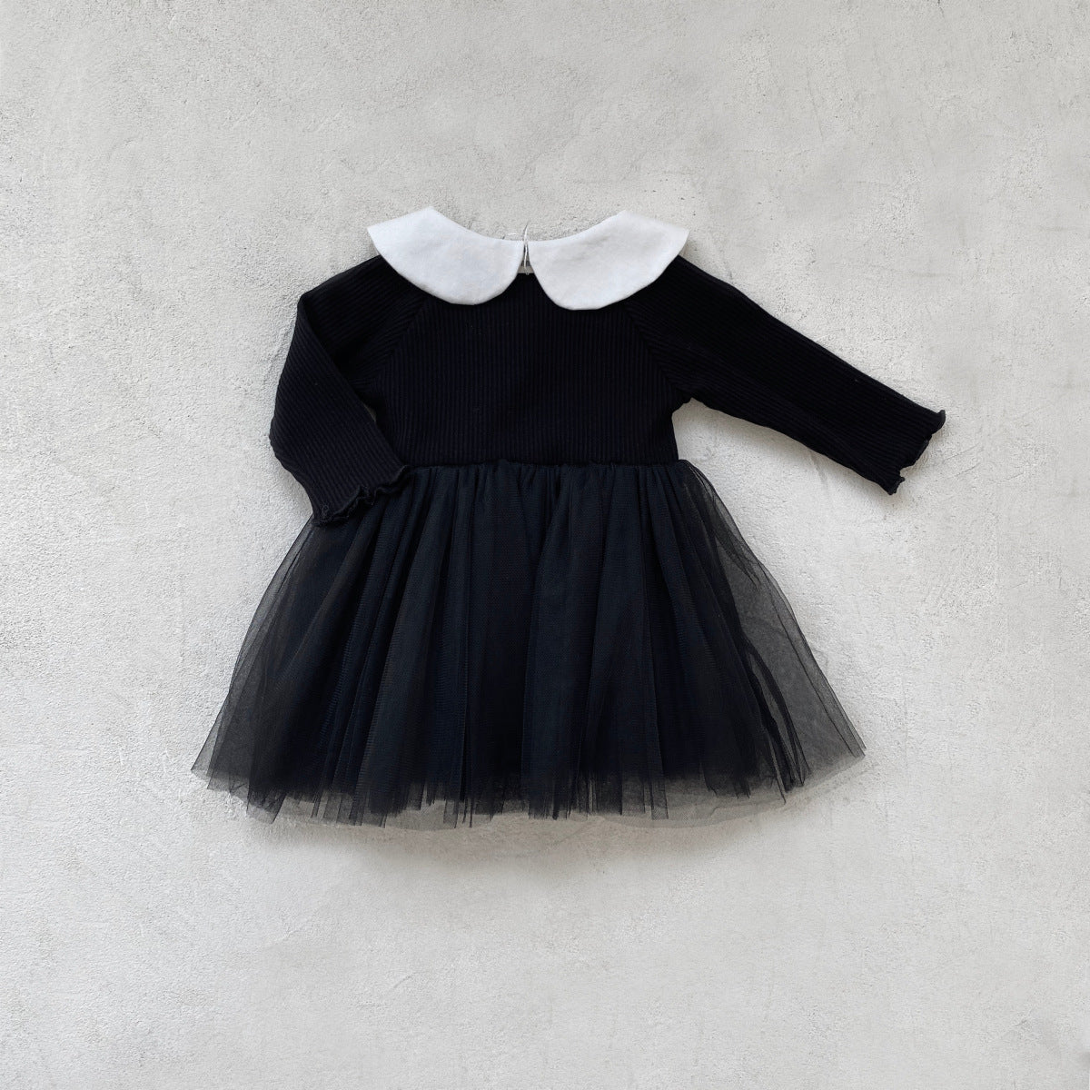 [2color / 66-90] シンプルラブリーチュチュロンパース