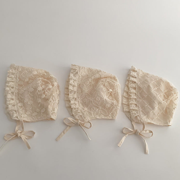 カントリーレースベビーボンネット(5type)