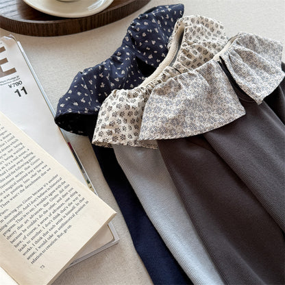 小花衿チューリップトップス(3color)