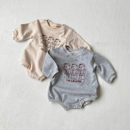 ベアブラザースウェットロンパース(2color)