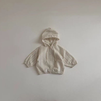 ライトコットンジッパーフードジャケット(2color)