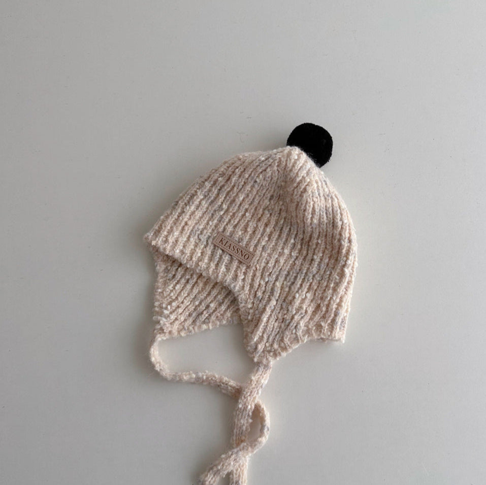 ウールボールニット帽(5color)