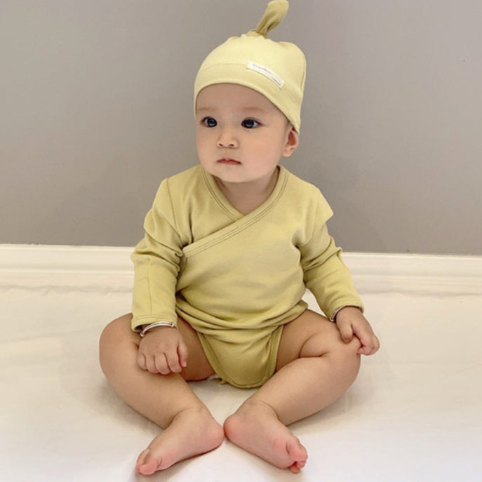 ベビーコットンロンパース(6color)