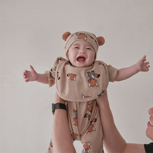 アニマルベビーワッフルセット(2color)