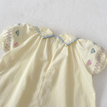 🅽🅴🆆 [73-100] 北欧お花刺繍サマーセットアップ
