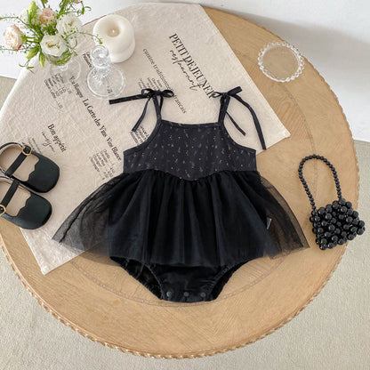 ナチュラルフローラルキャミロンパース